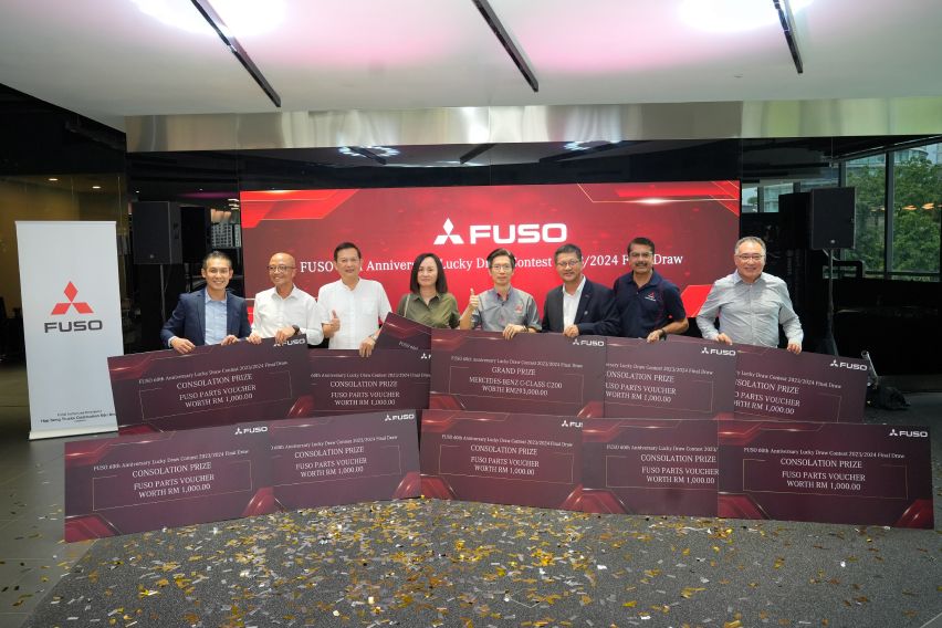 FUSO marks 60th anniversary with Grand Finale Lucky Draw event