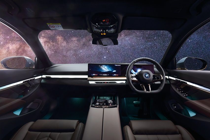 BMW i5 interior