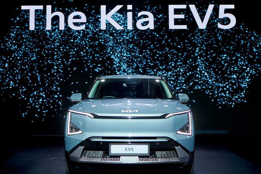 Kia EV5 makes its ASEAN debut in Thailand, starting from RM 162k