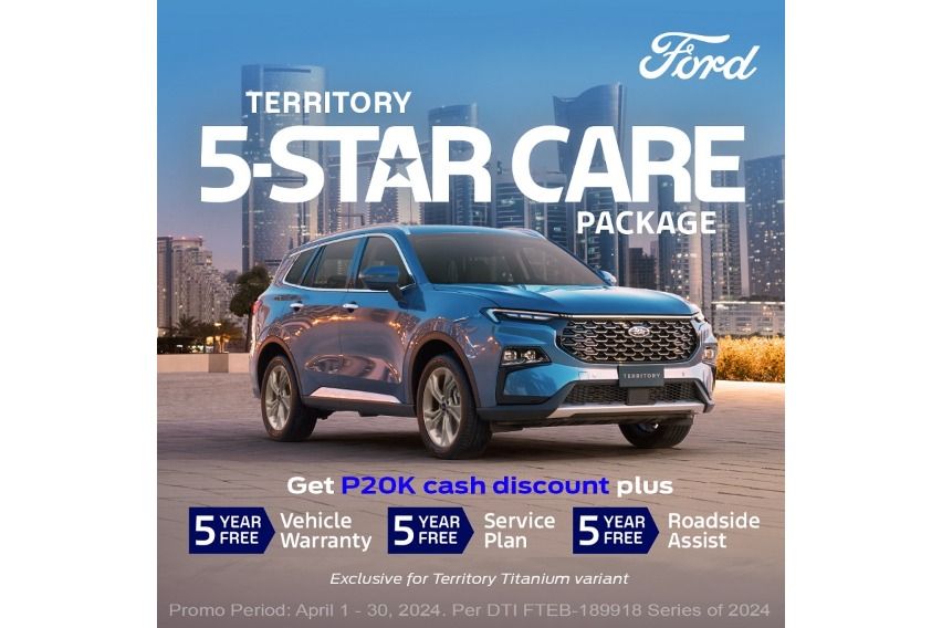 Get the Next-Gen Ford Territory with 5-Star Care