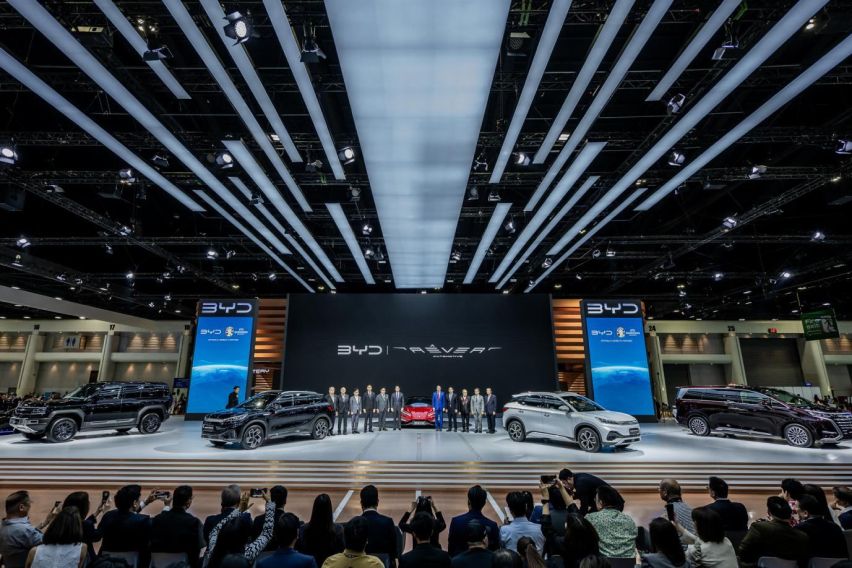 BYD steals limelight at Bangkok Motor Show; previews Seagull, Seal U, Yangwang U9 and many more EVs