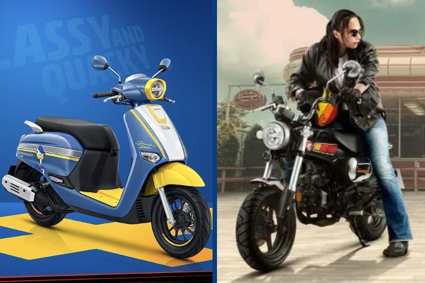 Honda unveils two special models at BIMS 2024 - Giorno+ Donald Duck and DAX 1978