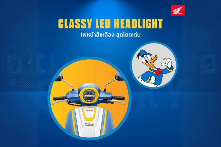 Honda Giorno+ Donald Duck Special Edition