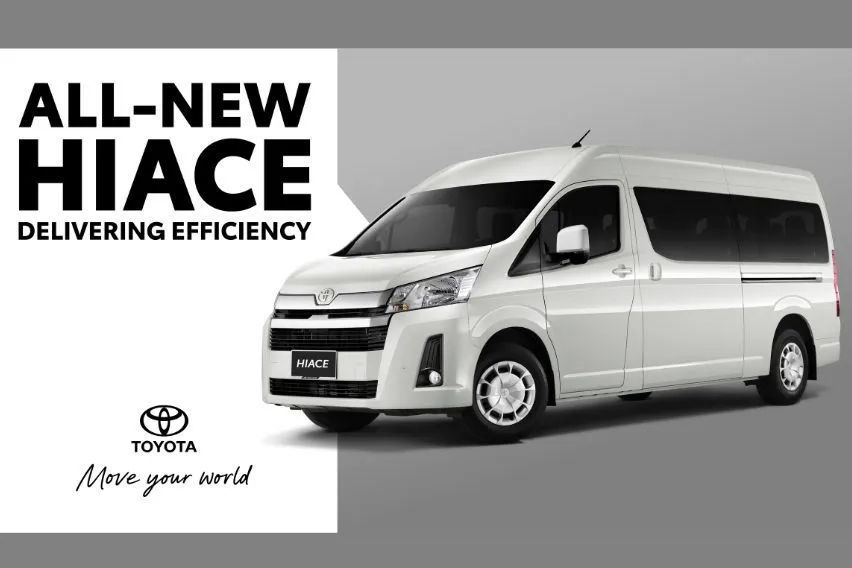 Here are the key highlights of the new Toyota Hiace SLWB 10-seater van 