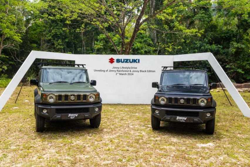 Jimny Rainforest & Black edition