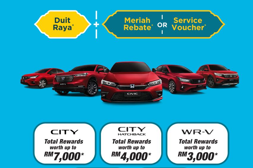 Honda Malaysia Raya 2024 promo