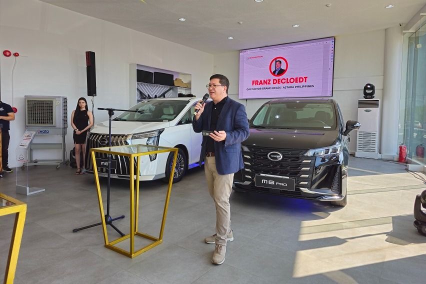 GAC Motor Philippines Brand Head Franz Decloedt in GAC San Fernando