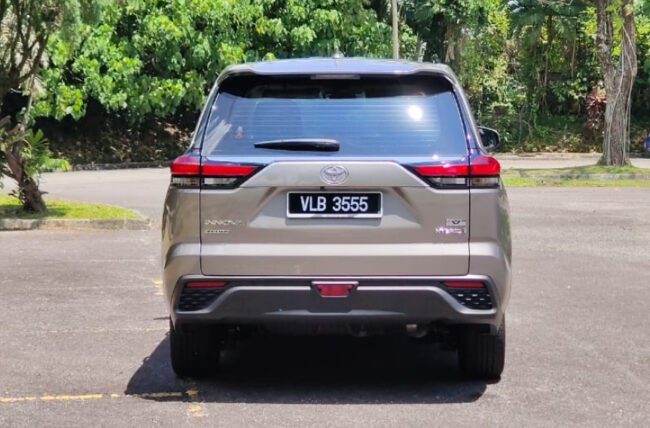 Toyota Innova Zenix hybrid taillights