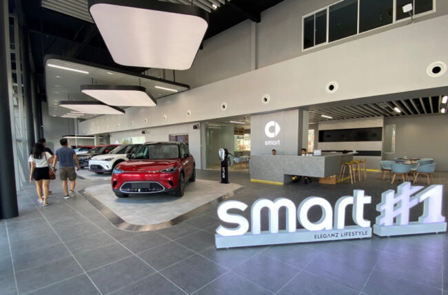 smart#1 showroom