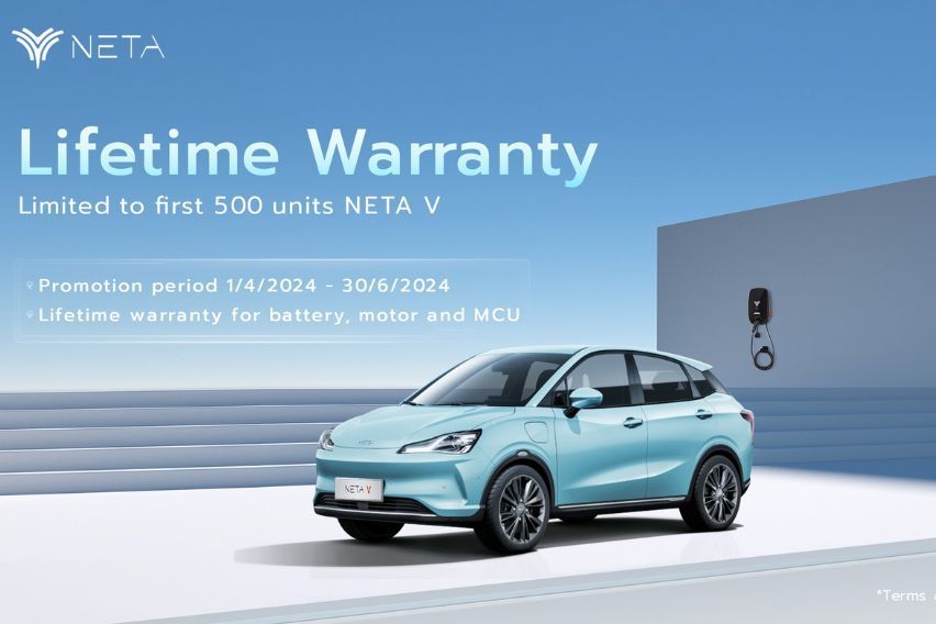 Purchase a Neta V and enjoy lifetime warranty; terms and conditions apply