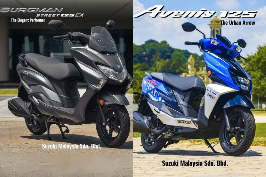 2024 Suzuki Burgman Street EX and Avenis launched in Malaysia