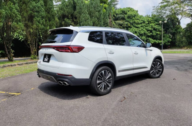 Chery Tiggo 8 Pro rear end
