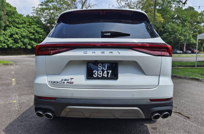 Chery Tiggo 8 Pro taillights