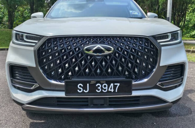 Chery Tiggo 8 Pro grille