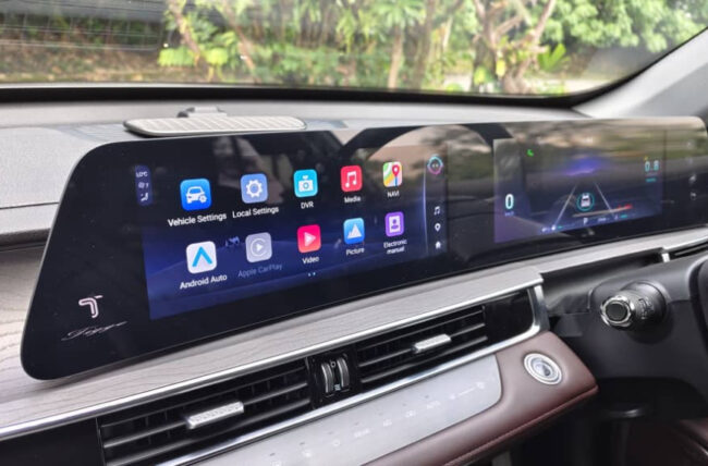 Chery Tiggo 8 Pro infotainment