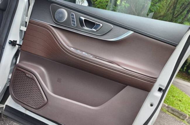 Chery Tiggo 8 Pro Sony speakers