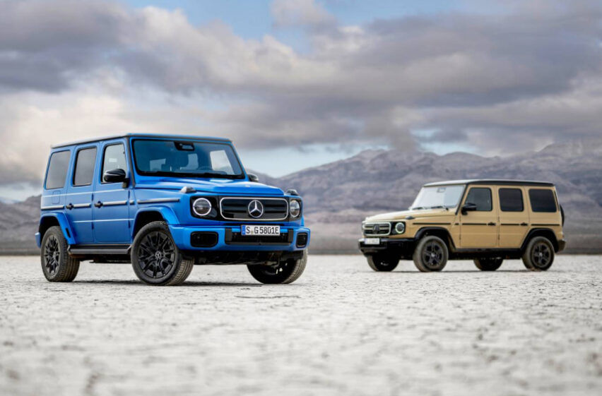 Mercedes-Benz unveils all-new electric G 580 with EQ Technology