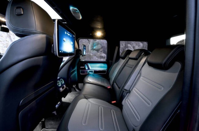 Mercedes-Benz G580 seats