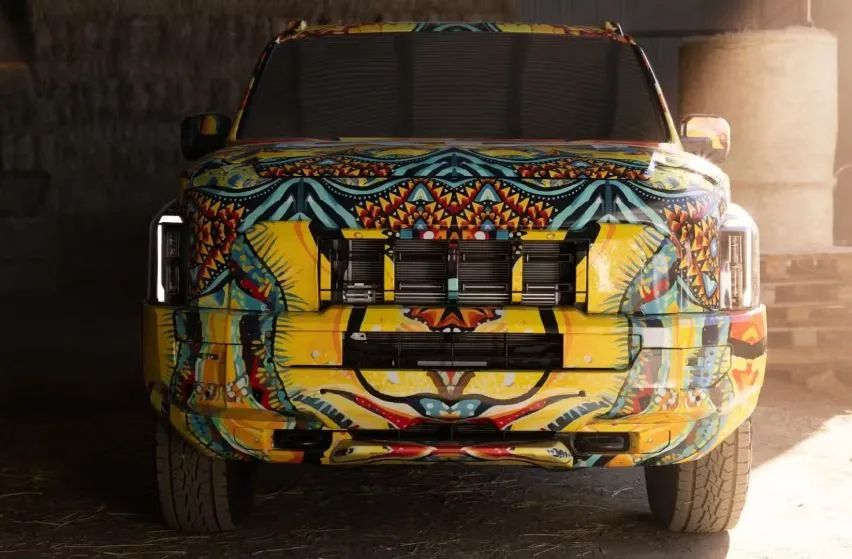 รถกระบะ Kia Tasman ยั่วยวนด้วยลายพรางที่ไม่เหมือนใคร