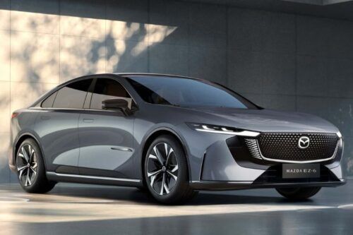 Mazda EZ-6 electric sedan revealed; to replace Mazda 6 in China