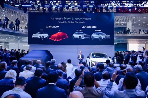 Auto China 2024: Omoda brings out E5, debuts PHEV SUVs