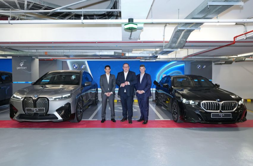 BMW and Gentari open a new EV charging facility at The Exchange TRX