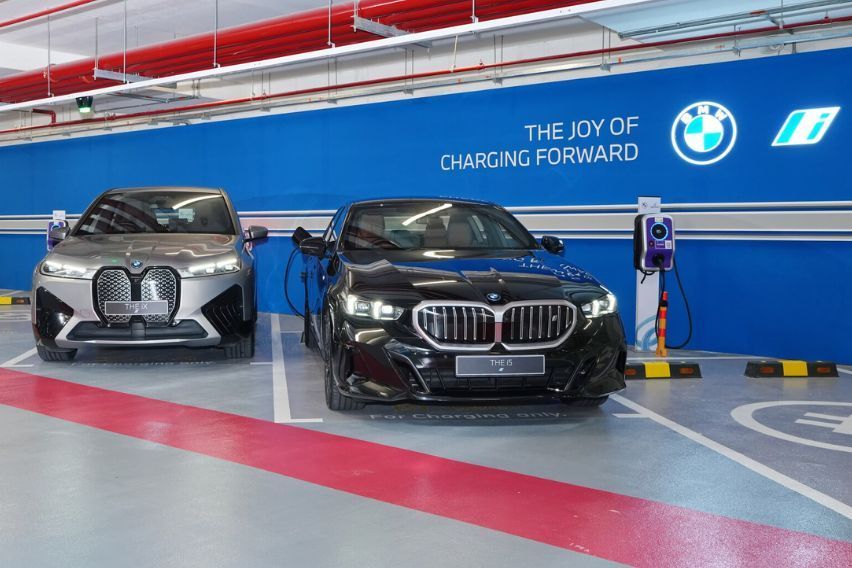 BMW and Gentari open a new EV charging facility at The Exchange TRX