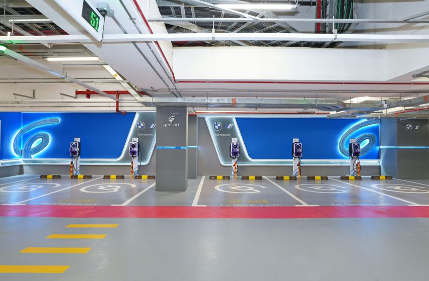 BMW and Gentari open a new EV charging facility at The Exchange TRX