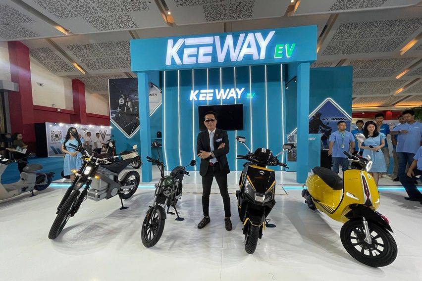 Keeway Rilis 4 Motor Listrik di PEVS 2024, Termahal Rp113 Juta