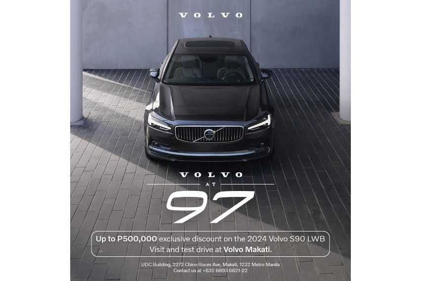 Volvo PH celebrates brand’s 97th year with 2-day promo