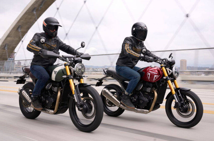 Malaysia gets two new Triumph bikes - Speed 400 and Scrambler 400 X