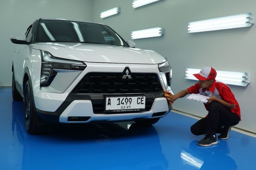 Mitsubishi Bodi dan Cat Serang
