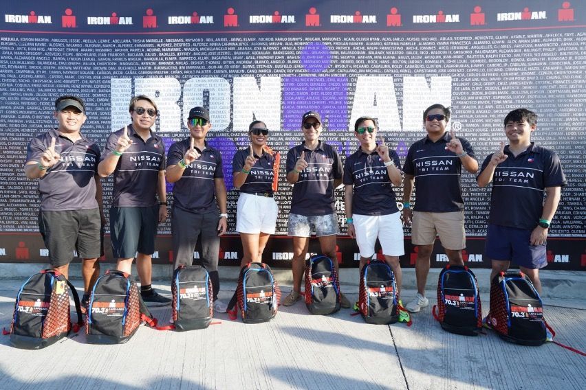 Nissan PH triathlon team finishes strong at Ironman 70.3 Lapu-Lapu 