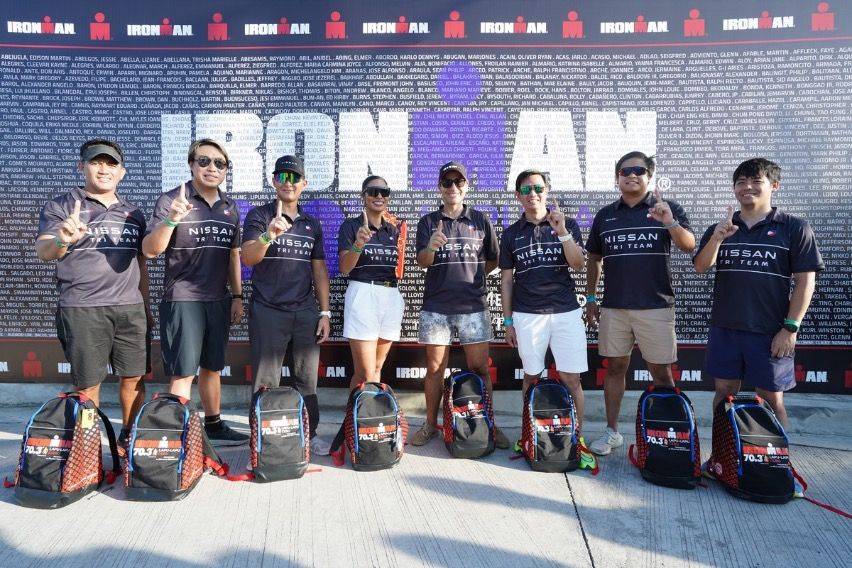 Nissan PH triathlon team finishes strong at Ironman 70.3 Lapu-Lapu 