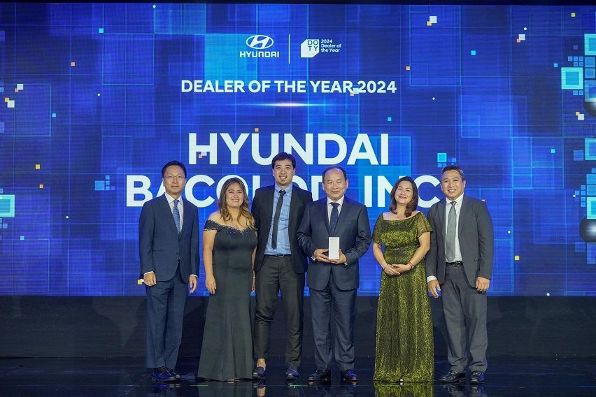 Hyundai Motor PH awards 2024 DOTY to Bacolod dealership