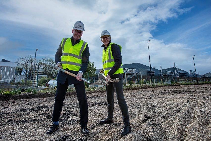 Bentley breaks ground for new paint shop in Crewe