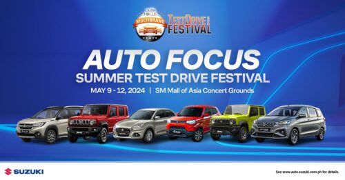 Suzuki PH to join 2024 Auto Focus Summer Test Drive Festival