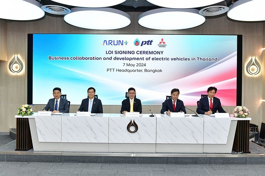 Mitsubishi, PTT to study collaboration opportunities relating to EVs