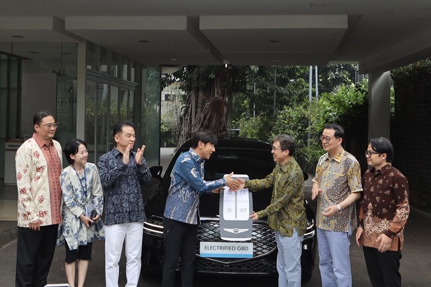 Genesin G80 Electrified buat coach Shin Tae-yong