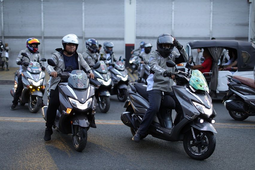 Suzuki Burgman Econo run-Luzon 2024