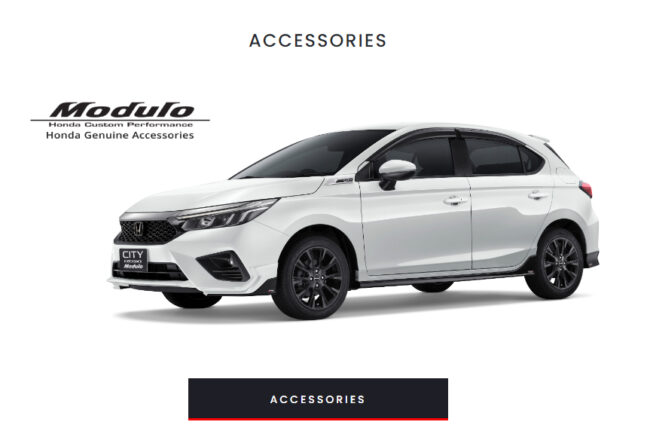 2024 Honda City hatchback modulo