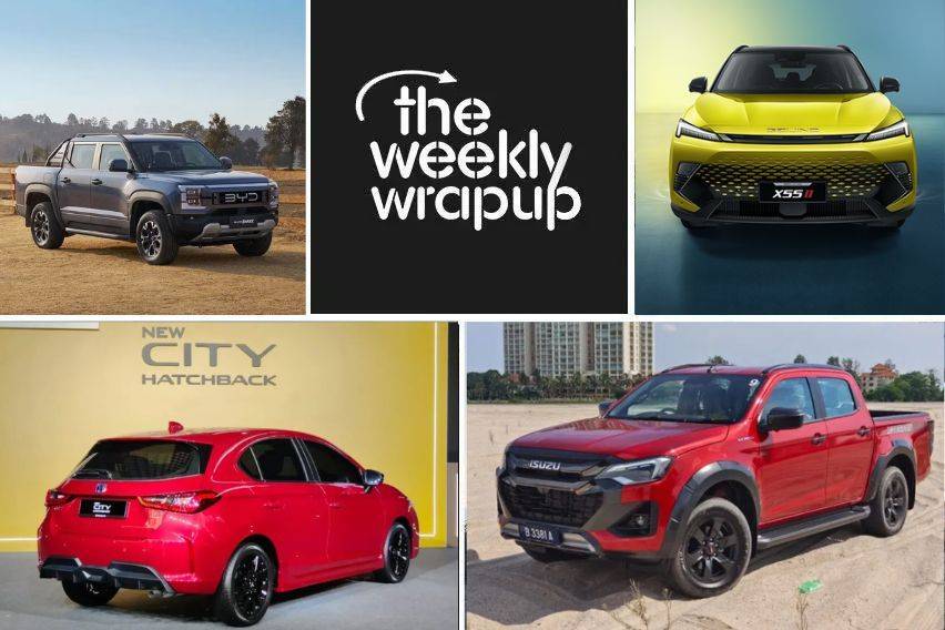 Weekly wrap-up: 2024 Honda City Hatchback, 2024 Isuzu D-Max launched, BAIC BJ40 and X55 II previewed, and more