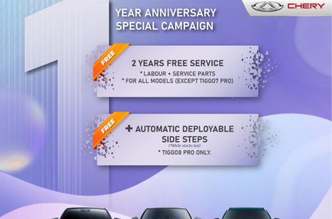 Chery Malaysia 1st Anniversary