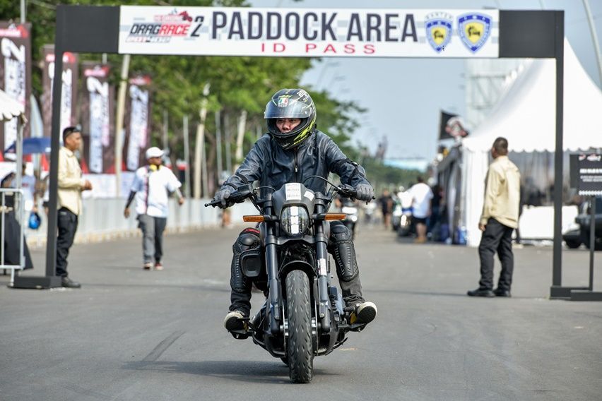 Sebanyak 750 Starter Ikut Drag Race Khusus Harley-Davidson
