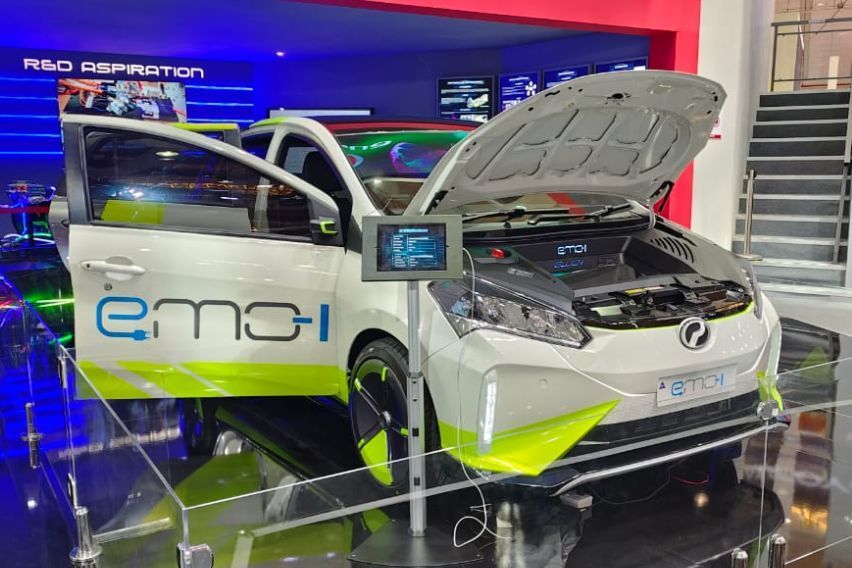 Malaysia Autoshow 2024: Perodua reveals all-electric Myvi hatchback concept 