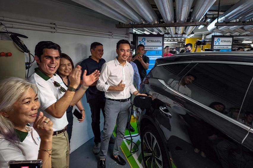 ACMobility Ayala Center Cebu Charging Stations from ACMobility 2