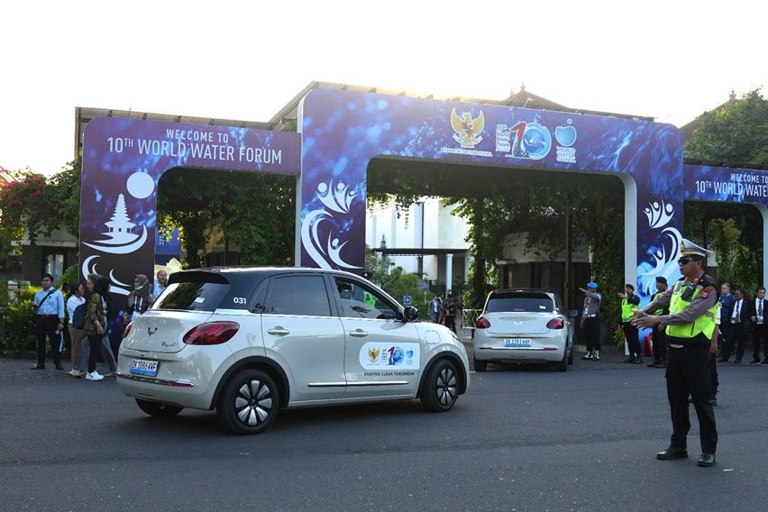 Wuling EV di 10th World Water Forum Bali