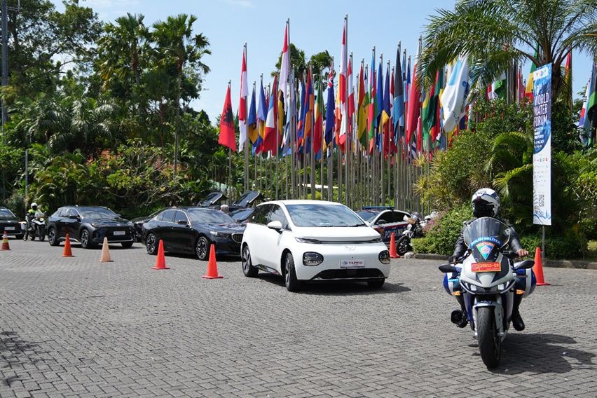 Wuling EV di 10th World Water Forum Bali