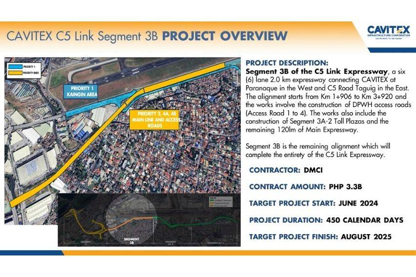 CIC, DMCI ink deal for CAVITEX C5 Link Segment 3B