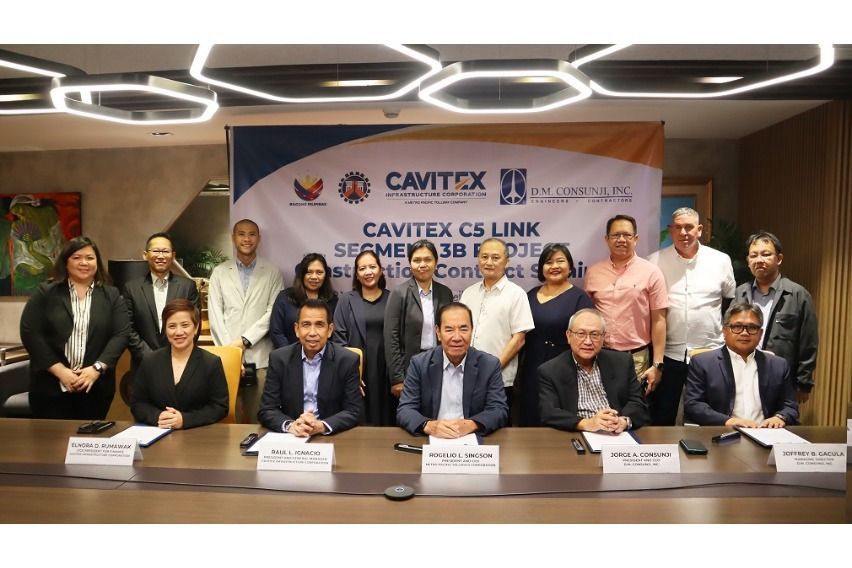 CIC, DMCI ink deal for CAVITEX C5 Link Segment 3B